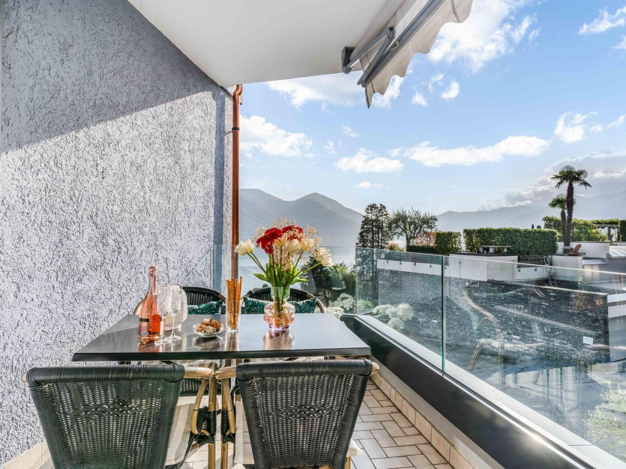 Apartment Junior Suite Modern-20 Ascona Exterior foto